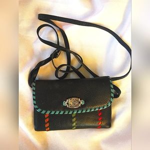 VINTAGE BRIGHTON CROSSBODY WALLET